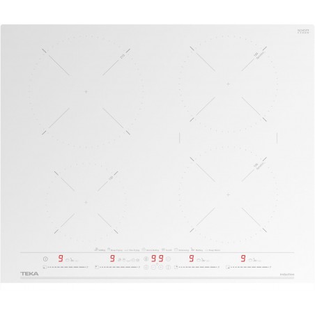 Indukční varná deska Teka IZC 64630 MST WH White marble