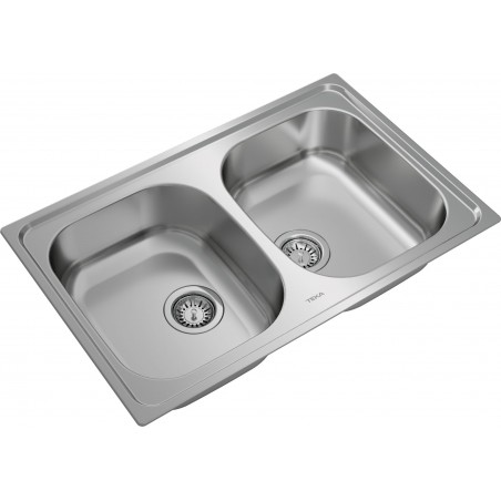 Kuchyňský dřez Teka Universe 80 T-XN 2B X Nerez Kuchyňský dřez Teka Universe 80 T-XN 2B X Nerez