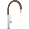 Kuchyňská baterie Teka FOT 995 LB Chrom/London Brick Brown Glass Kuchyňská baterie Teka FOT 995 LB Chrom/London Brick Brown Glass