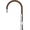 Kuchyňská baterie Teka FOT 995 LB Chrom/London Brick Brown Glass Kuchyňská baterie Teka FOT 995 LB Chrom/London Brick Brown Glass