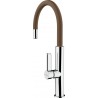 Kuchyňská baterie Teka FOT 995 LB Chrom/London Brick Brown Glass Kuchyňská baterie Teka FOT 995 LB Chrom/London Brick Brown Glass