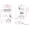 Modulární odsavač par Teka FIH 16760 TOS BK Černá Modulární odsavač par Teka FIH 16760 TOS BK Černá