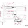 Modulární odsavač par Teka FIH 16760 TOS BK Černá Modulární odsavač par Teka FIH 16760 TOS BK Černá
