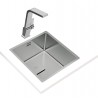 Kuchyňský dřez Teka Flexlinea RS15 40.40 Nerez Kuchyňský dřez Teka Flexlinea RS15 40.40 Nerez