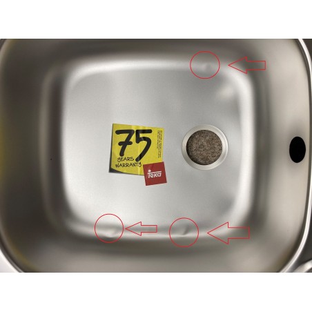 Kuchyňský dřez Teka Deva 45 I-CN 1B 1D MC Nerez - VÝPRODEJ - poškozená vana Kuchyňský dřez Teka Deva 45 I-CN 1B 1D MC Nerez - VÝPRODEJ - poškozená vana
